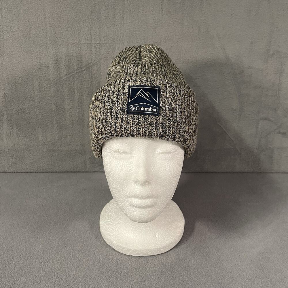 Columbia Men's Whirlibird Cuffed Beanie Hat Color: Gray One Size - Picture 6 of 8